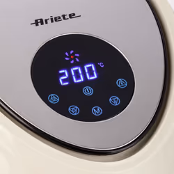 Ariete 4618/02 Single 7 L Stand-alone 1800 W Hot air fryer Beige, Stainless steel