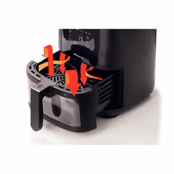 Ariete 4626/00 Single 6 L Stand-alone 1300 W Hot air fryer Black - Additional view 4