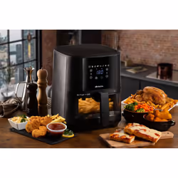 Ariete 4626/00 Single 6 L Stand-alone 1300 W Hot air fryer Black - Additional view 8