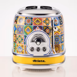 Ariete 0155/1P 6 2 slice(s) 815 W Multicolour, Yellow
