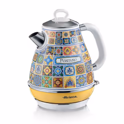 Ariete 2869/0P, 1.7 L, 2200 W, Multicolour, Yellow, Metal, Water level indicator, Overheat protection