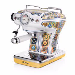 Ariete 1389/1P, Espresso machine, 0.9 L, Coffee pod, Ground coffee, 850 W, Multicolour, Yellow