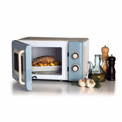 Ariete Vintage Line 3960/05 Blue Solo microwave Countertop 20 L 800 W - Additional view 4