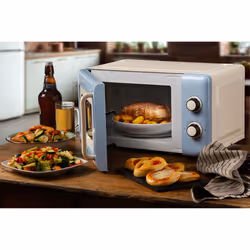 Ariete Vintage Line 3960/05 Blue Solo microwave Countertop 20 L 800 W - Additional view 5
