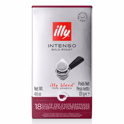 Illy 7999, Coffee pod, Espresso, Dark roast, Easy Serving Espresso pod (E.S.E.), 18 cups, 24 month(s)