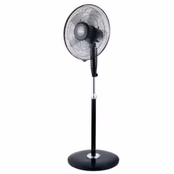 Ardes Style 41PBT, Household blade fan, Black, Floor, 120 - 150 mm, Touch, 7.5 h