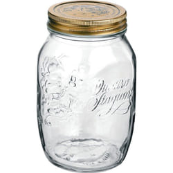 Bormioli Rocco Quattro Stagioni 1L Round Glass Transparent