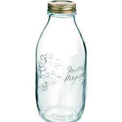 Bormioli Rocco Quattro Stagioni 1L Round Glass Transparent