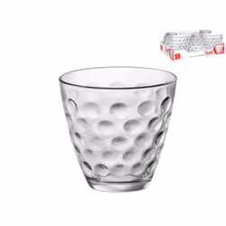 Pengo Dots, Transparent, Glass, 6 pc(s), Clear, Dots, 255 ml