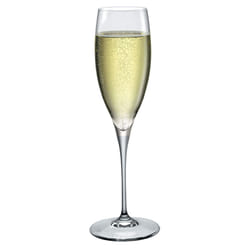 Bormioli Rocco Premium Flute Glass  Set of 4  8.5 oz  Clear