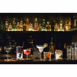 Bormioli Rocco Bartender Novecento 5.25 oz. Nick & Nora Cocktail Glass  4 Count Pack of 1  Clear