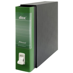 Rexel Dox 1 A4 Lever Arch File Green