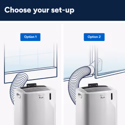 De’Longhi PAC EM82 portable air conditioner 63 dB 1000 W White - Additional view 5