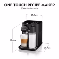 De’Longhi Nespresso Gran Lattissima coffee machine by Delonghi, Sophisticated Darks - Additional view 5