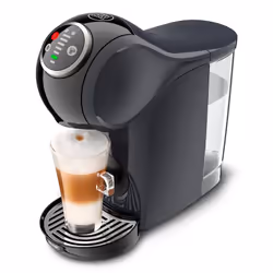 De’Longhi Genio S Plus, Espresso machine, 0.8 L, Coffee capsule, 1460 W, Black