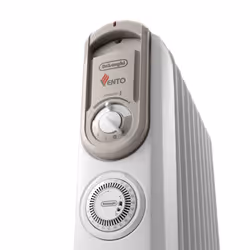 De’Longhi V550918T.WB Indoor White 1800 W Oil electric space heater