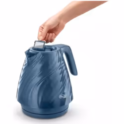 De’Longhi Ballerina Seta electric kettle 1.7 L 3000 W Blue