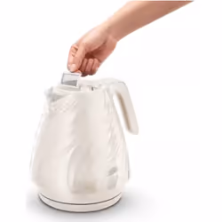 De’Longhi Ballerina Seta electric kettle 1.7 L 3000 W Cream