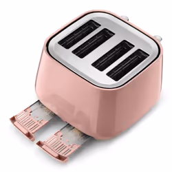 De’Longhi CTY4003.PK toaster 4 slice(s) 1800 W Pink