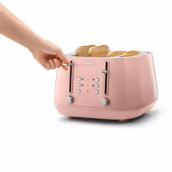 De’Longhi CTY4003.PK toaster 4 slice(s) 1800 W Pink