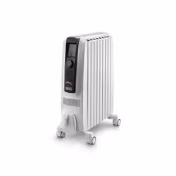 De’Longhi TRDX40820E, Oil-free radiator, Oil, Indoor, Floor, White, LCD