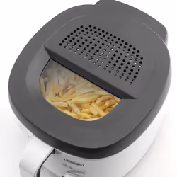 De’Longhi FS3021 Single Stand-alone 1800 W Deep fryer Grey, White