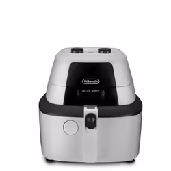 De’Longhi IdealFry, Hot air fryer, 1.25 kg, Single, Black, White, Rotary, Stand-alone