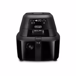 De’Longhi FH2184.BK, Low fat fryer, 1.5 kg, 6 person(s), Single, Black, Buttons