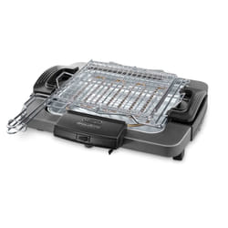 De’Longhi BQ 60.X outdoor barbecue/grill Tabletop Electric Black, Grey 1900 W