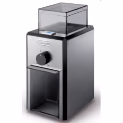 De’Longhi KG89, 120 g, Stainless steel, Plastic, Stainless steel, 12 pc(s), 110 W, 220 - 240 V