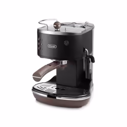 De’Longhi Icona Vintage, Espresso machine, 1.4 L, Coffee pod, Ground coffee, 1100 W, Black