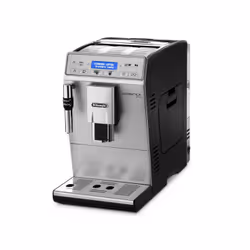 De’Longhi Autentica Plus, Espresso machine, 1.4 L, Coffee beans, Ground coffee, Built-in grinder, 1450 W, Black, Silver