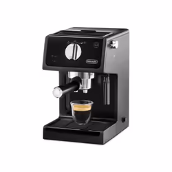 De’Longhi ECP 31.21, Espresso machine, 1.1 L, Ground coffee, 1100 W, Black