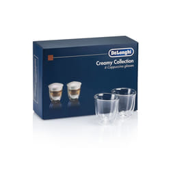 De’Longhi DLKC301 coffee glass Translucent 6 pc(s) 190 ml