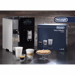De’Longhi DLKC302 coffee glass Translucent 6 pc(s)