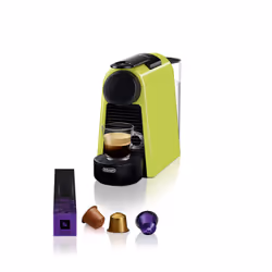 De’Longhi Essenza Mini EN85.L, Espresso machine, 0.6 L, Coffee capsule, 1150 W, Black, Lime