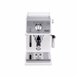 De’Longhi Active Line ECP33.21.W, Espresso machine, 1.1 L, Ground coffee, 1100 W, White