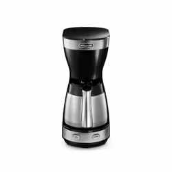 De’Longhi Dedica Style ICM 16710, Drip coffee maker, 1.25 L, 1000 W, Black, Silver