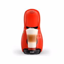 De’Longhi Piccolo EDG210.R, Capsule coffee machine, 0.8 L, Coffee capsule, 1400 W, Black, Red