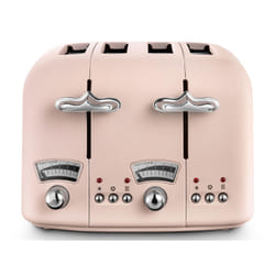 De’Longhi Argento Flora 6 4 slice(s) Rose