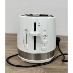 De'Longhi Toaster Active Line CTLA2003W 2 Slice Extra Wide Slots Bagel - White