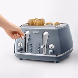De’Longhi Icona Metallics 6 4 slice(s) 1800 W Blue