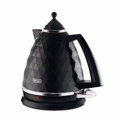 De’Longhi Brillante KBJ 2001.BK, 1.7 L, 2000 W, Black, Plastic, Water level indicator, Cordless