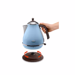 De’Longhi KBOV 2001.AZ electric kettle 1.7 L 2000 W Blue - Additional view 4