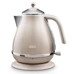 De’Longhi Icona Metallics electric kettle 1.7 L 3000 W Beige