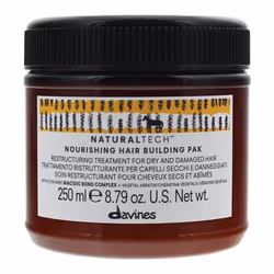 Davines NATURALTECH NOURISHING Hair Building Pak 250ml, 250 ml, Women, Damaged hair, Dry hair, All colours, Repair, Jar