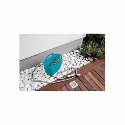Aquapop 100ft Extendable Irrigation Hose for Garden - Light Blue, 30 m