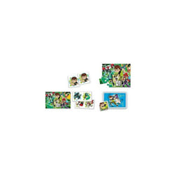 Clementoni Ben 10 4-in-1 Memo/Puzzle/Domino/Cube Puzzle