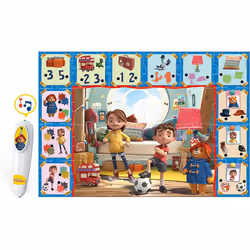Clementoni The Adventures Of Paddington Interactive Giant Floor Puzzle