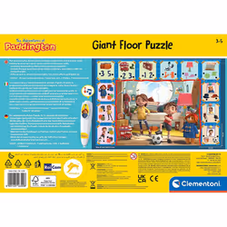 Clementoni The Adventures Of Paddington Interactive Giant Floor Puzzle